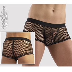 Fishnet Boxer Pants