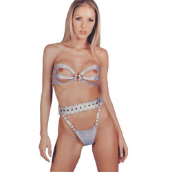 PVC Sexy Eyelet Cut