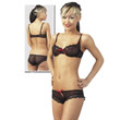 Sheer Black Bra Set