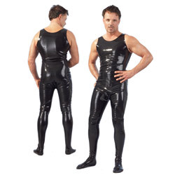 
Latex Sleeveless Overall