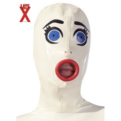 
Piece 3 – White Latex Dolly Mask