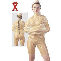 
Transparent Armless Highneck Suit