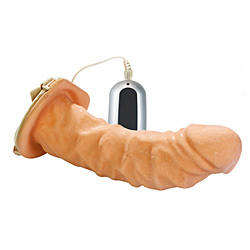 Realistic Prosthetic Vibrating Strap-on