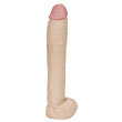 12 inch Natural Dong with Balls