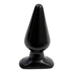 
Butt Plug Black Large 5.5 Inches