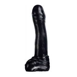 
Super Duper Dong Black with balls
