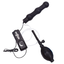 Zepplin Black Inflatable anal wand