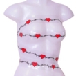 Designer Bondage Tape Heart Print