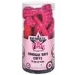 Toy Joy Bondage Rope Cuffs Pink