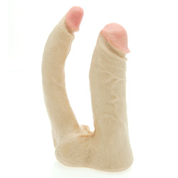 Vac-U-Lock Natural Double Penetrator Attachment