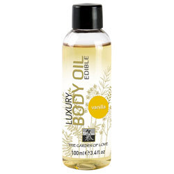 
Shiatsu Luxury Edible Body Oil – Vanilla