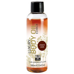 
Shiatsu Luxury Edible Body Oil – Choc Mint