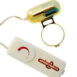 Golden Cockring Vibrator