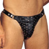Leather Studded Brief
