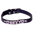 Bling Bling Sexy Black Collar