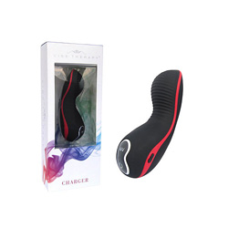 Vibe Therapy Rechargeable Massager Black/Red