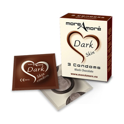 
More Amore Condom Dark Skin 3 pcs