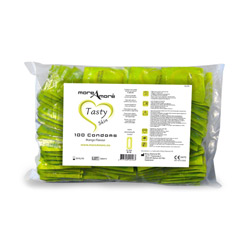 
More Amore Condom Tasty Skin Mango 100 pcs