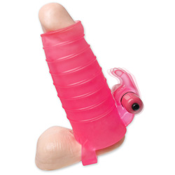 Deluxe Rabbit Vibrating Penis Enhancer