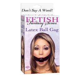 
Fetish Fantasy Series Latex Ball Gag