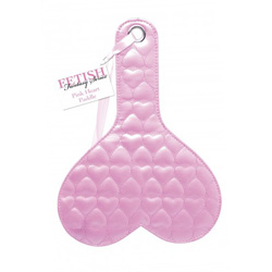 
Fetish Fantasy Series Quilted Pink Heart Paddle
