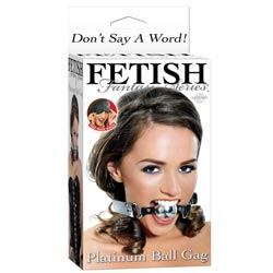 
Fetish Fantasy Series Platinum Ball Gag