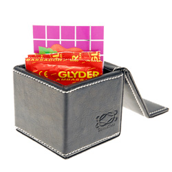
Devine Condom Cube Black
