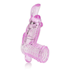 Silicone Lovers Arouser with Mini Vibe