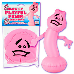 
Blow Up Playful Penis Center Piece