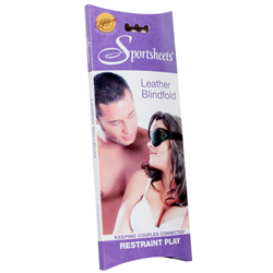 
Sportsheets Leather Blindfold