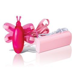 
Dragonfly Fanstasy Clitoral Strap-on Massager