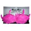 Disco Diva Feather Bra - Hot Pink