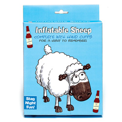 Inflatable Sheep & Handcuffs