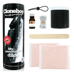 
The Cloneboy Cast Your Own Black Dildo kit