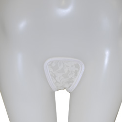 
C-string Invisible Underwear – Lace White