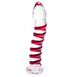 Glass Tip G-Spot Twin Cherry