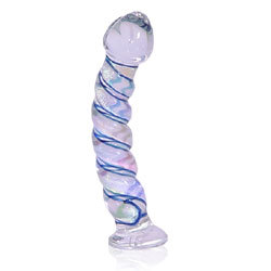 Glass Dichroic Spiral Curved Shaft