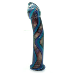 Glass Solid Dichroic G-Spot Shaft
