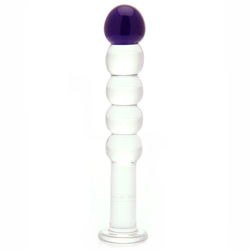 Glass Blue Ball Explorer