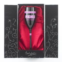 
Hen’s On Tour – Black Champagne Flute