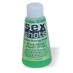 Sex Shots Rock Hard, Lusty Lime