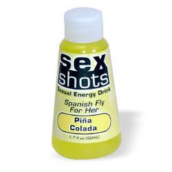 Sex Shots Spanish Fly, Pina Colada