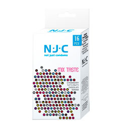 
NJC Pack of 16 Mix Taste Condoms