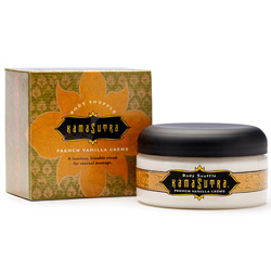 Kama Sutra Body Souffle: French Vanilla Creme 7.5 oz