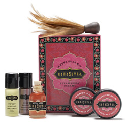 Kama Sutra Strawberry Weekender Gift Set