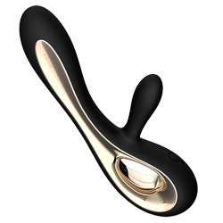 Lelo Soraya Black Luxury Waterproof Dual Vibrator