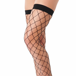 
Black Fishnet Stockings