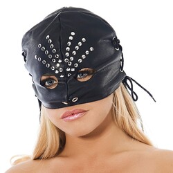Leather Male Head Mask