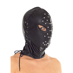 Leather Head and Neck Mask