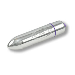 
Rocks Off RO-120mm Bullet Silver